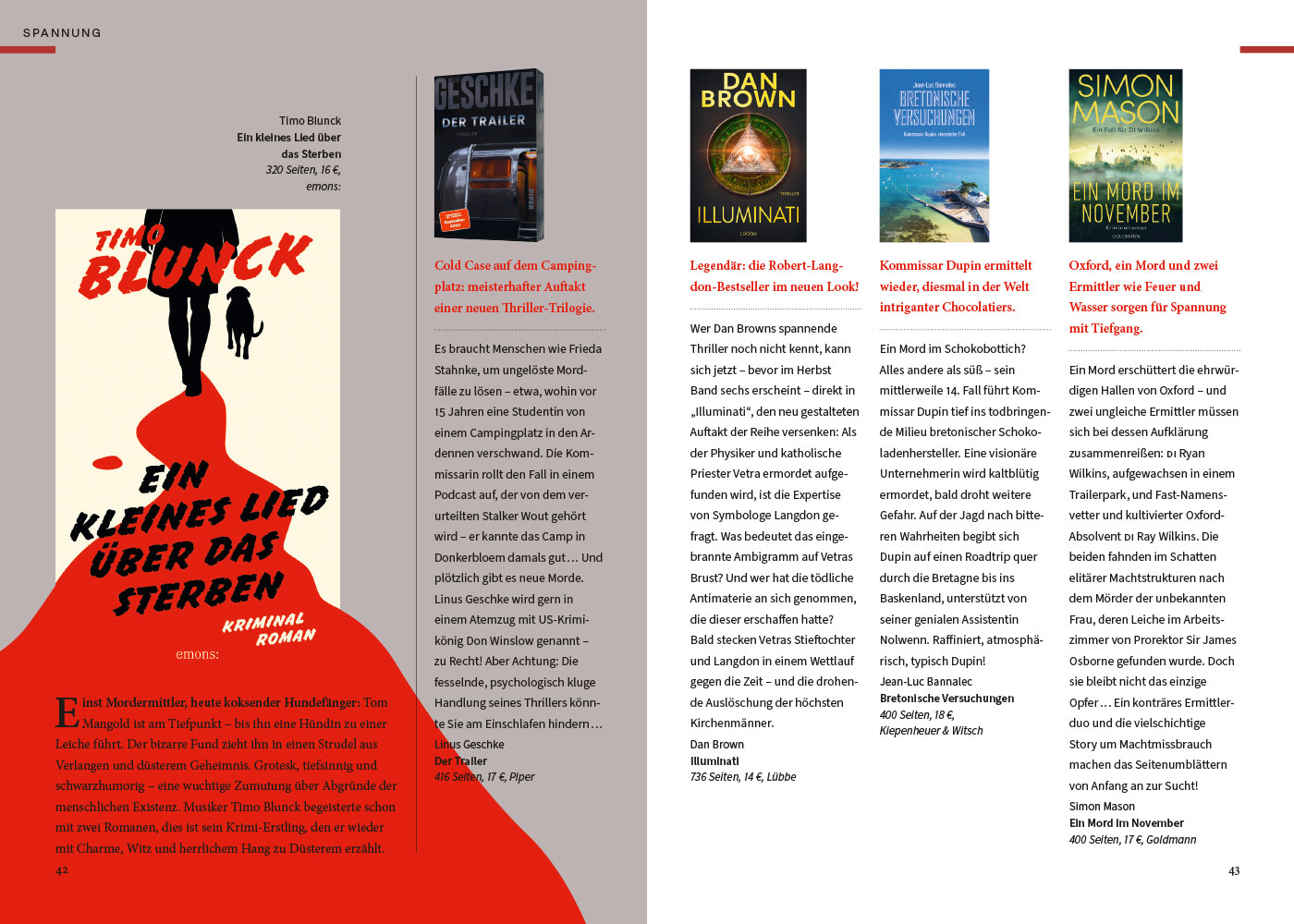 agm Büchermagazin – Konzept, Artdirektion, Produktion - Teil 7