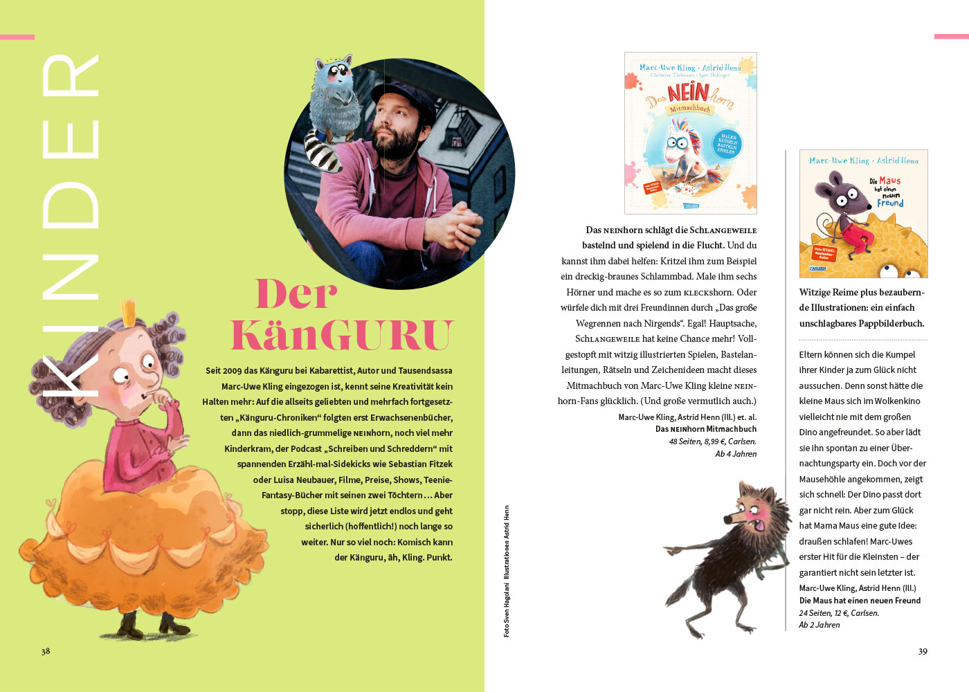 agm Büchermagazin – Konzept, Artdirektion, Produktion - Teil 10