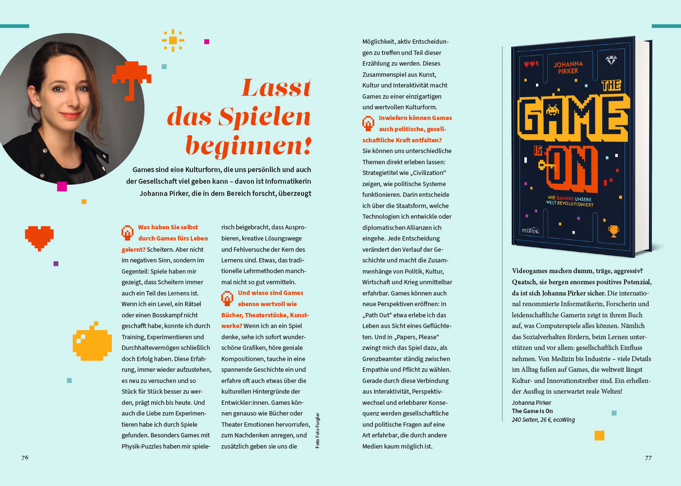 agm Büchermagazin – Konzept, Artdirektion, Produktion - Teil 11