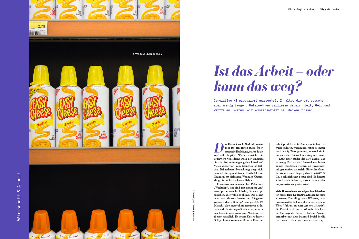 Human - Magazin-Artdirektion - Teil 5