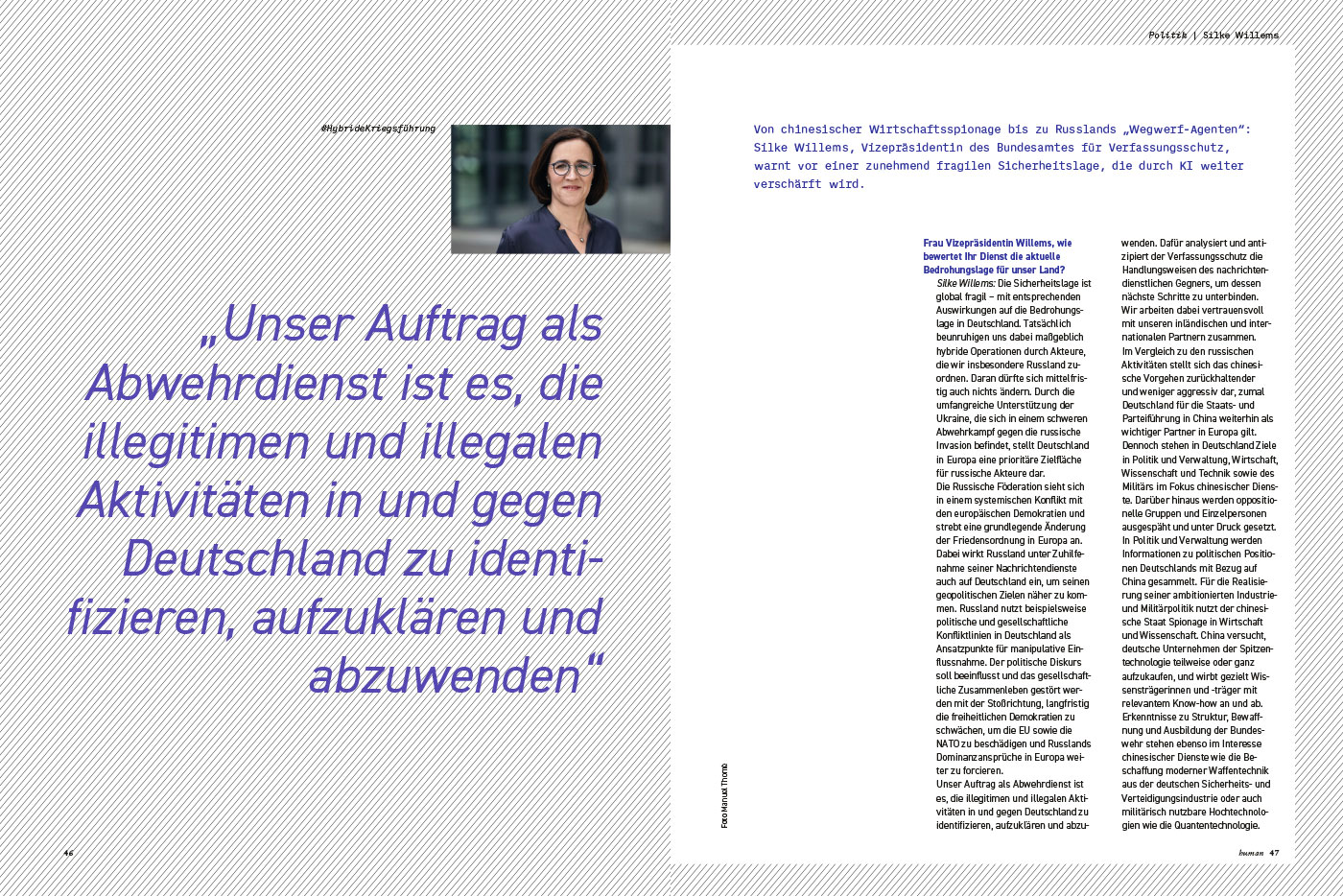 Human - Magazin-Artdirektion - Teil 8