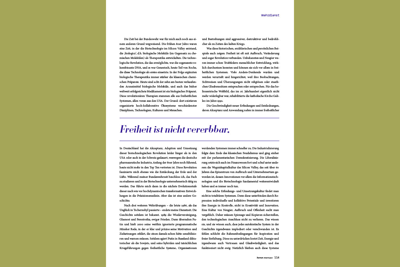 Human White Paper – Konzept, Artdirektion - Teil 9