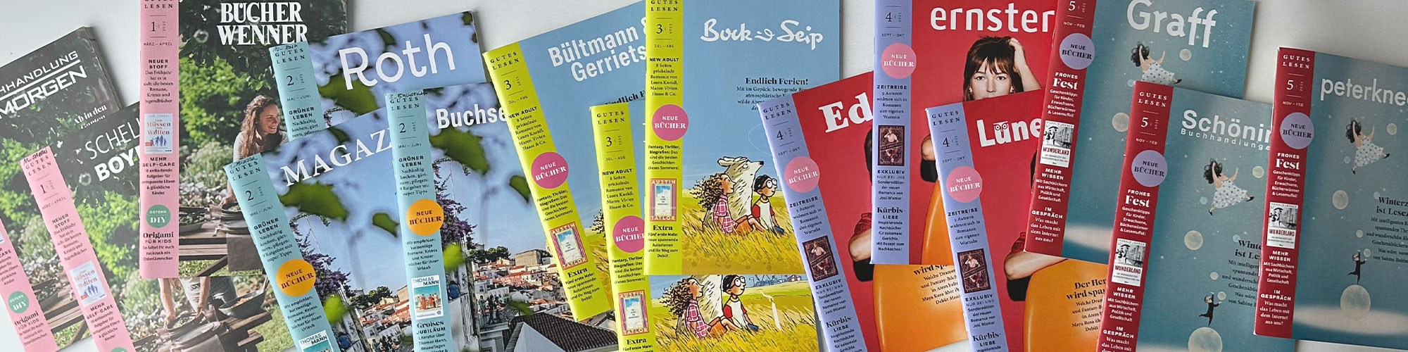 Banner Magazingestaltung